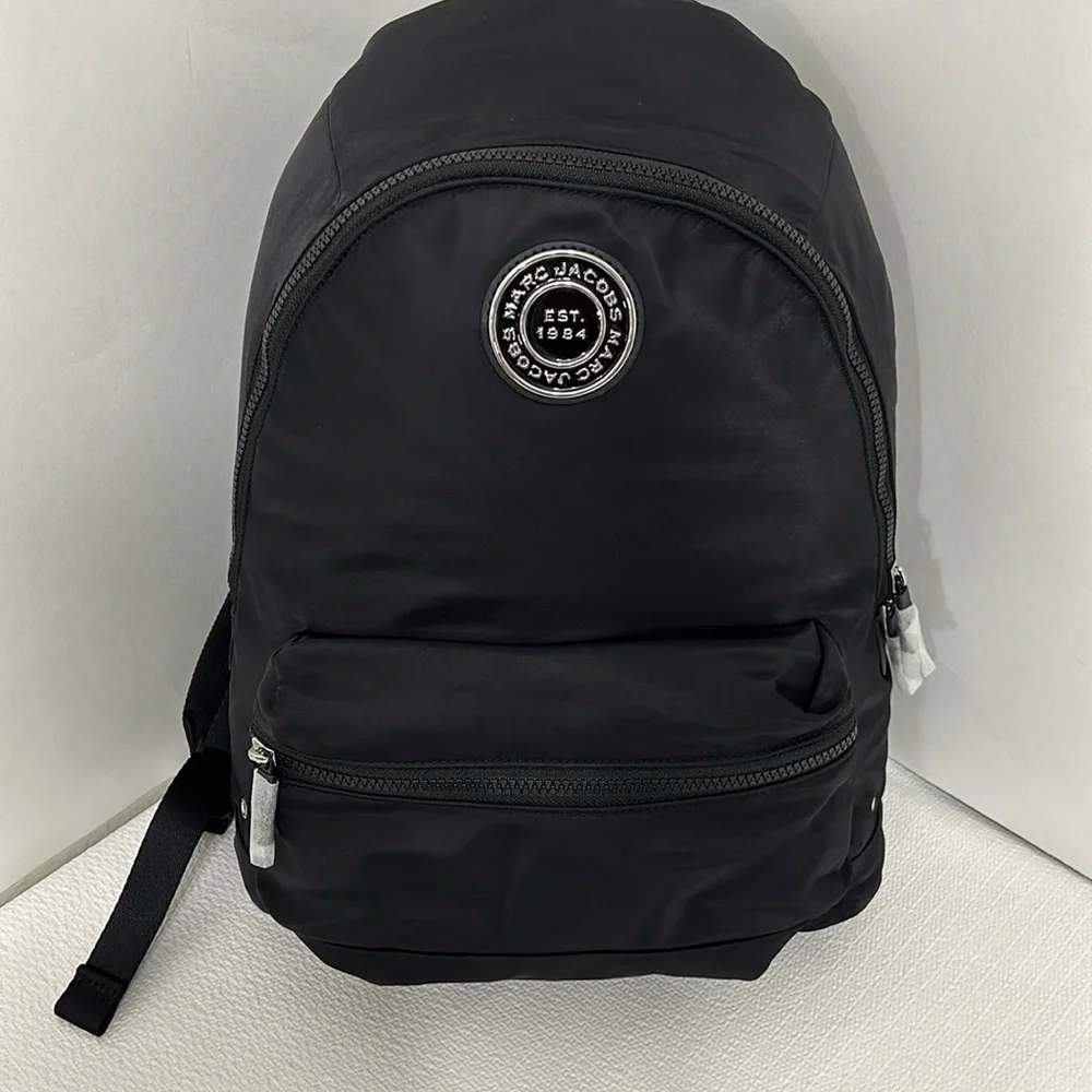 Marc Jacobs Black‎ Nylon Varsity Backpack